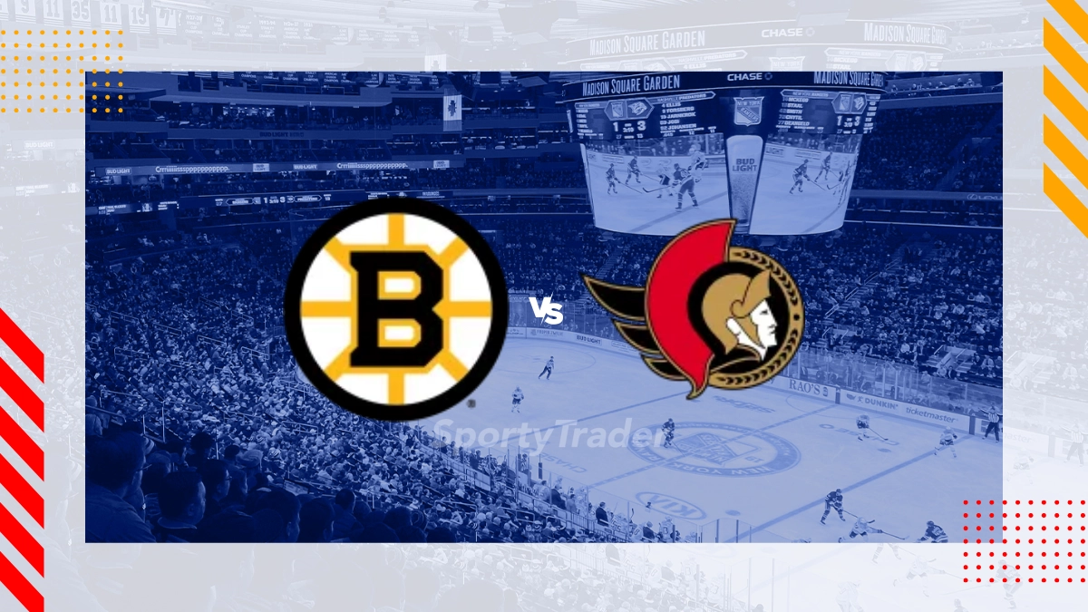Pronóstico Boston Bruins vs Ottawa Senators