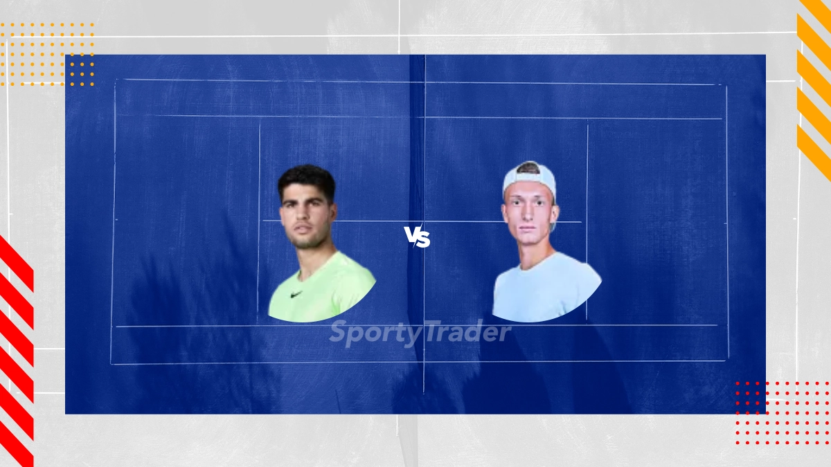 Pronóstico Carlos Alcaraz vs Jiri Lehecka
