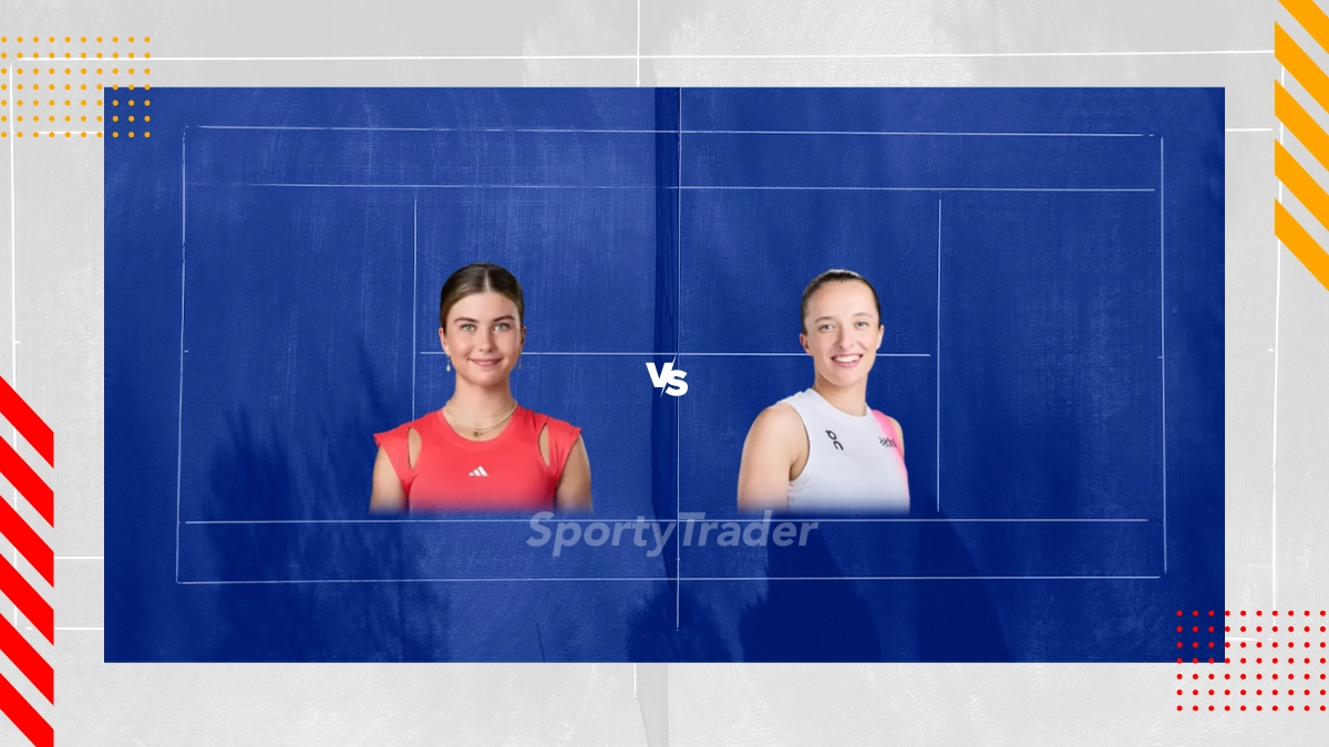 Palpite Iva Jovic vs Iga Swiatek