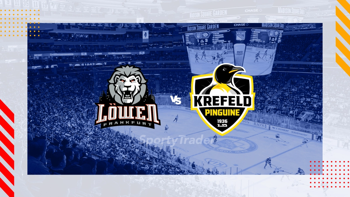 Löwen Frankfurt vs. Krefeld Pinguine Prognose