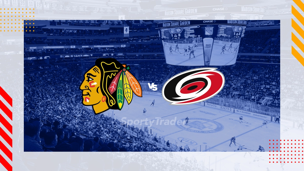 Pronóstico Chicago Blackhawks vs Carolina Hurricanes