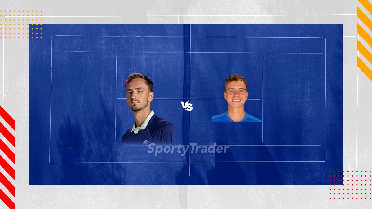 Pronostic Daniil Medvedev vs Dalibor Svrcina