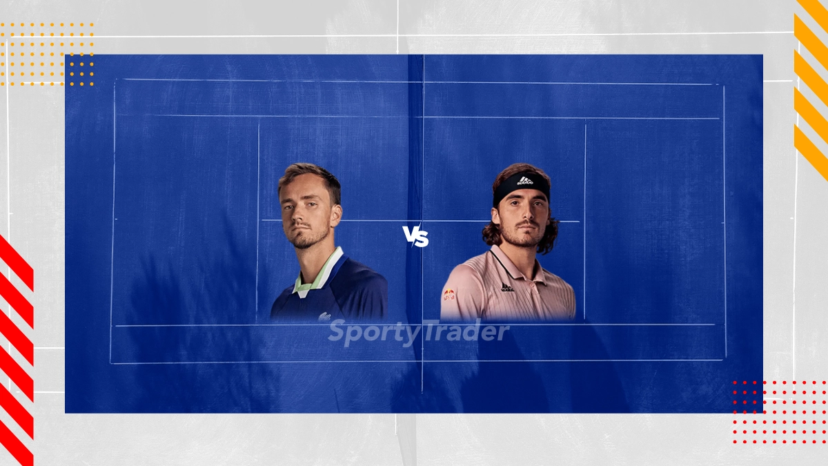 Pronostico Daniil Medvedev vs Stefanos Tsitsipas