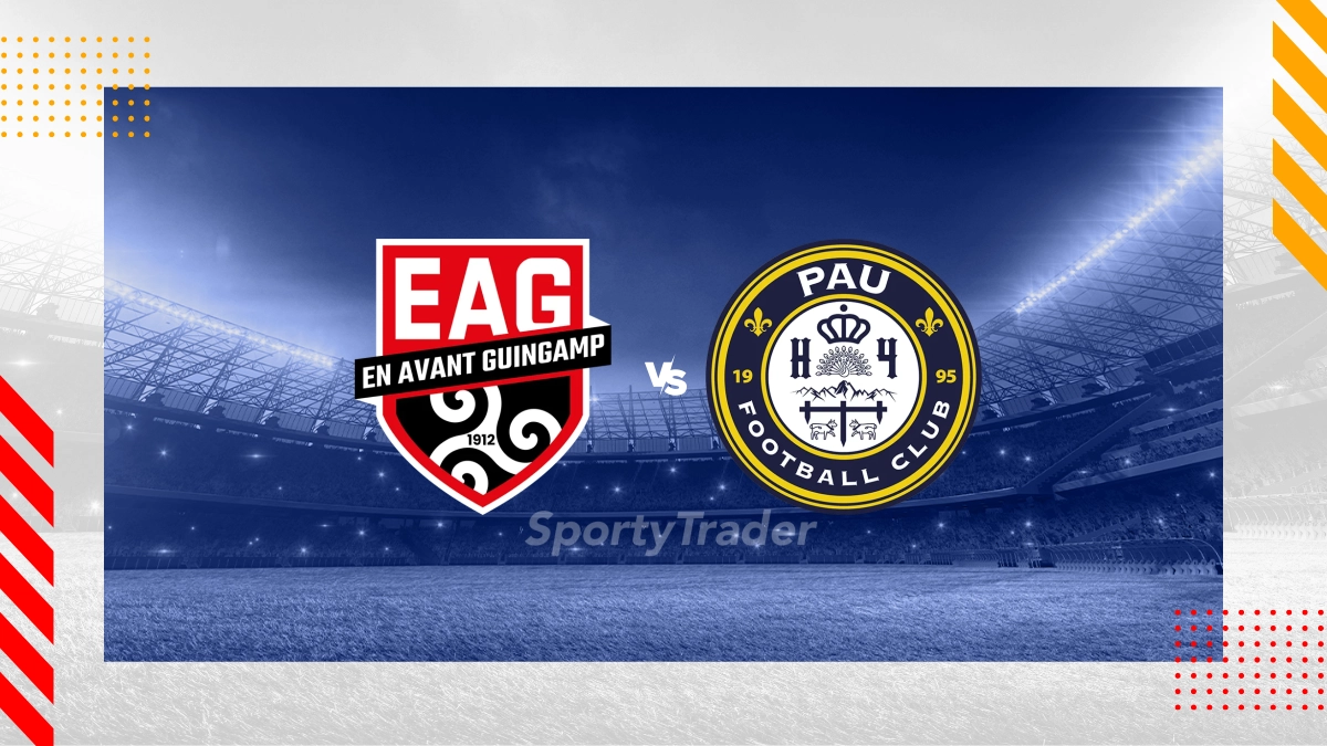 Pronostic EA Guingamp vs Pau FC