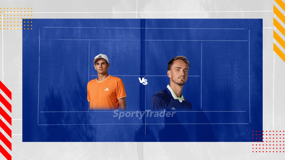 Pronostico Rafael Jodar vs Daniil Medvedev