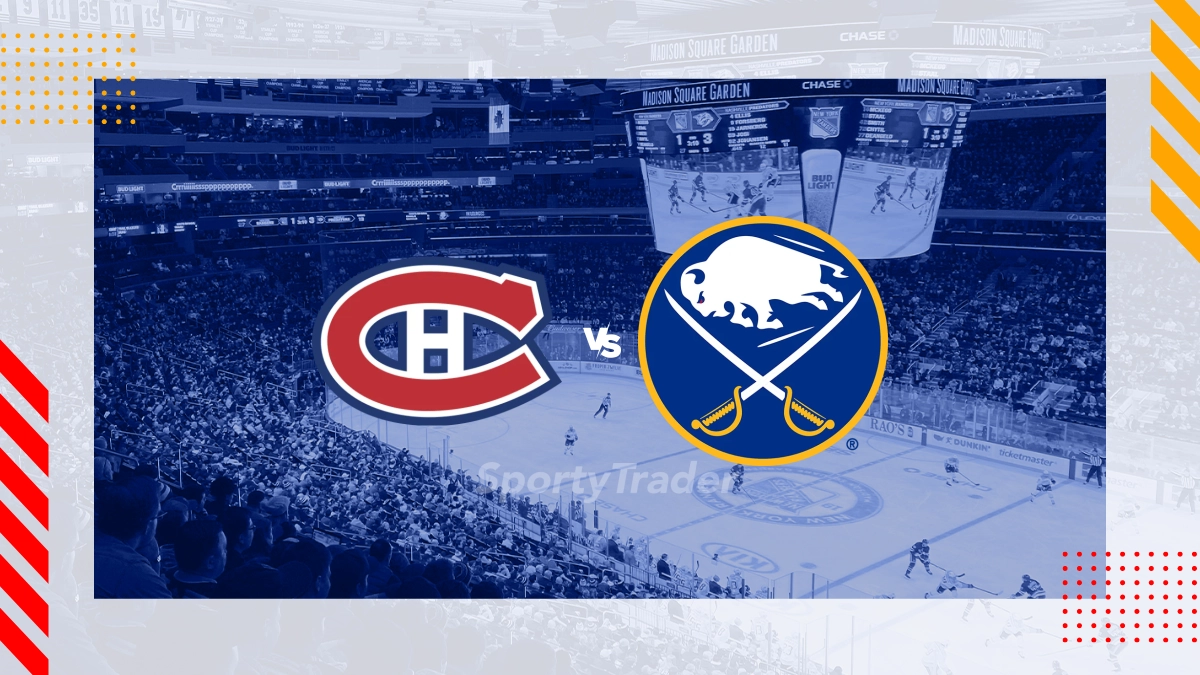 Pronostic Montréal Canadiens vs Buffalo Sabres