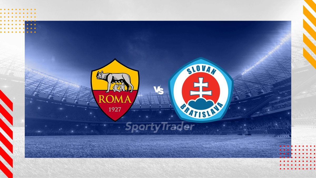 Palpite AS Roma vs SC Slovan Bratislava