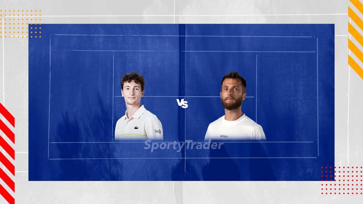 Pronostic Ugo Humbert vs Corentin Moutet