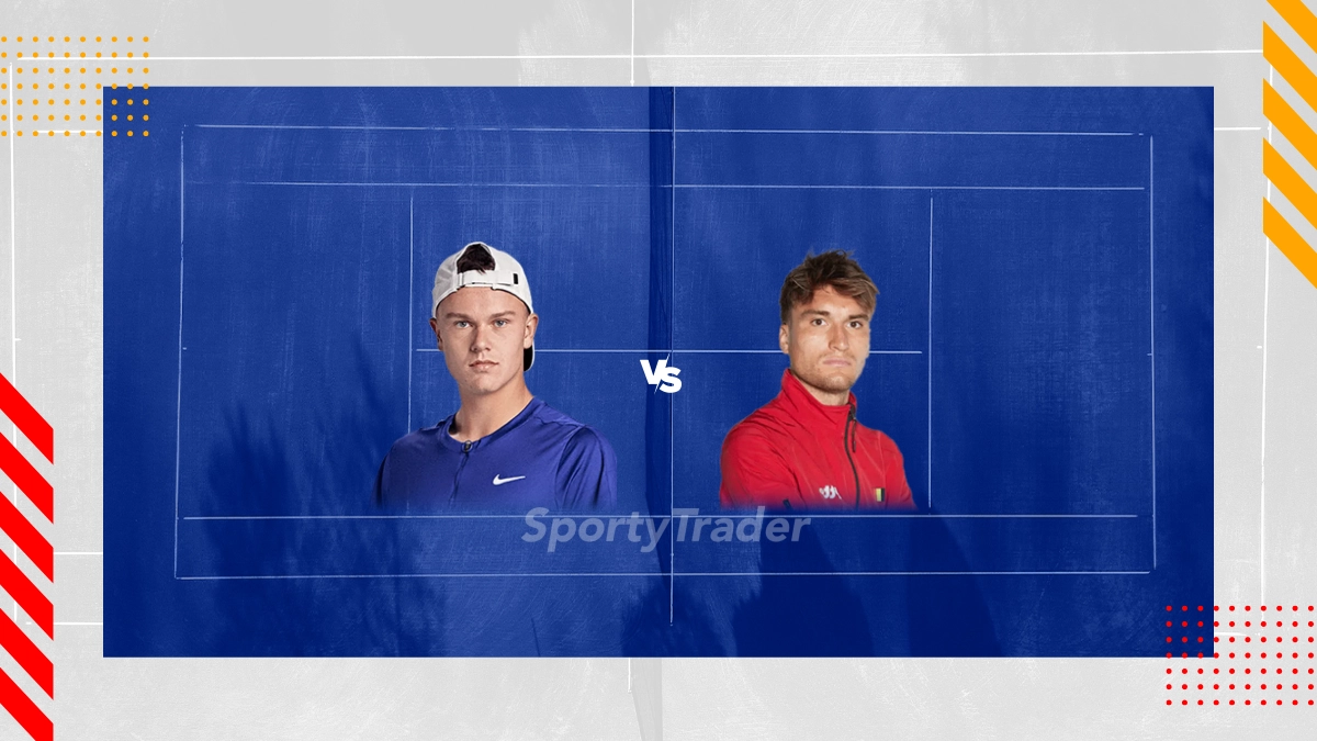 Pronostic Holger Rune vs Raphael Collignon