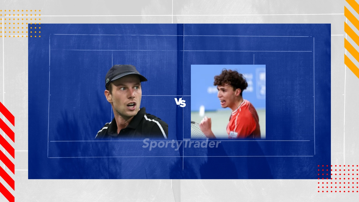Pronostic Botic Van De Zandschulp vs Clement Chidekh