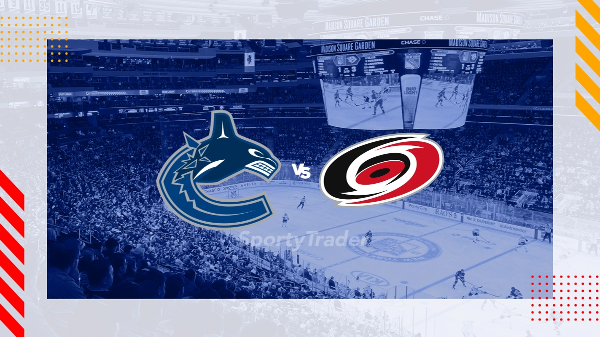 Vancouver Canucks vs Carolina Hurricanes Picks