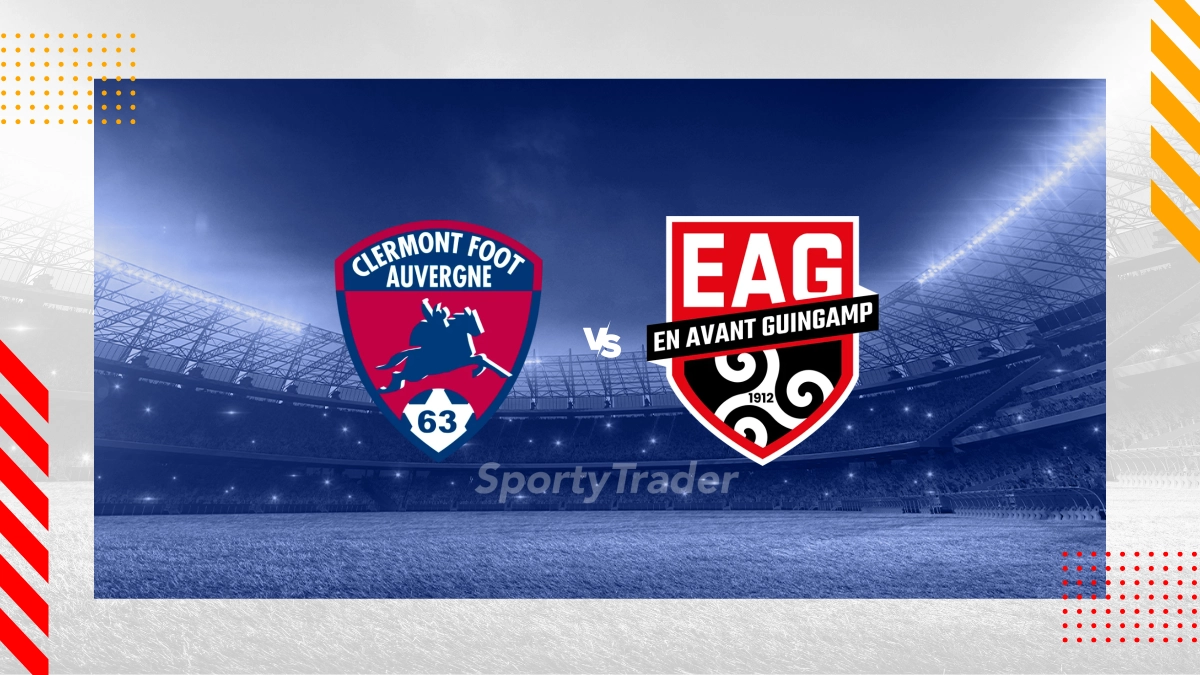 Pronostic Clermont vs EA Guingamp
