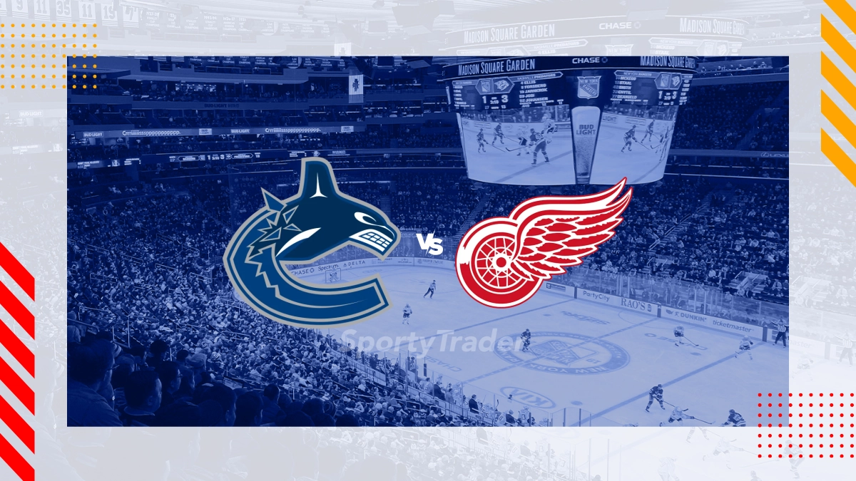 Vancouver Canucks vs Detroit Red Wings Picks