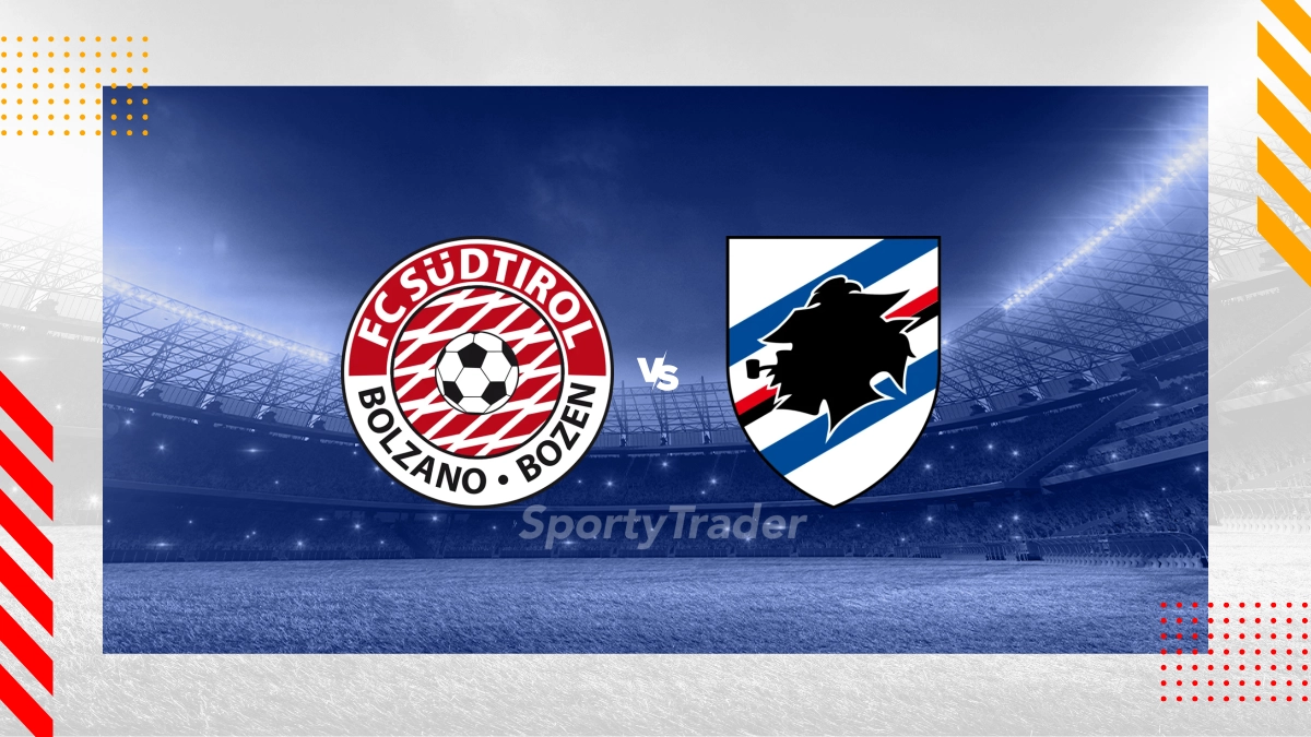 Pronostico Südtirol vs Sampdoria