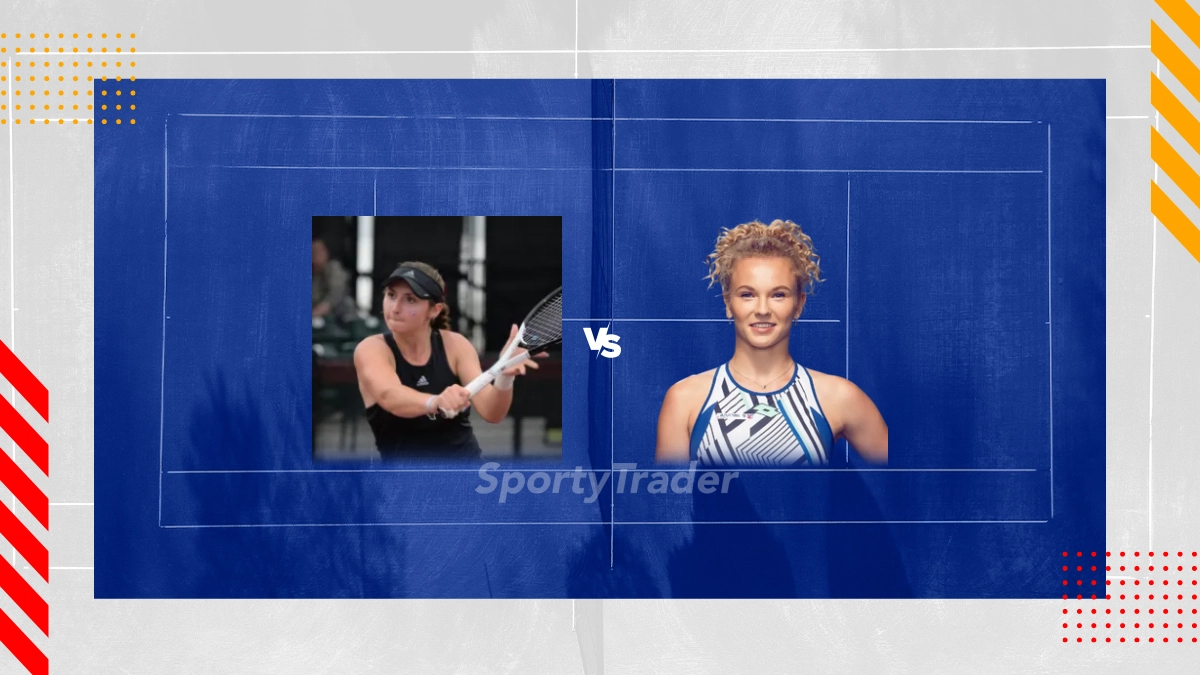 Mary Stoiana vs Katerina Siniakova Picks