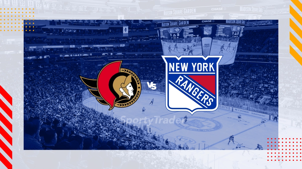 Ottawa Senators vs New York Rangers Picks