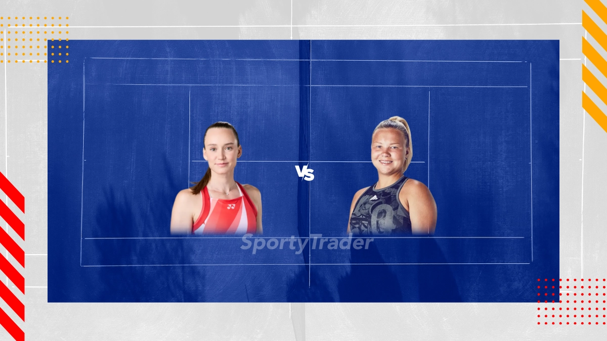 Palpite Elena Rybakina vs Diana Shnaider