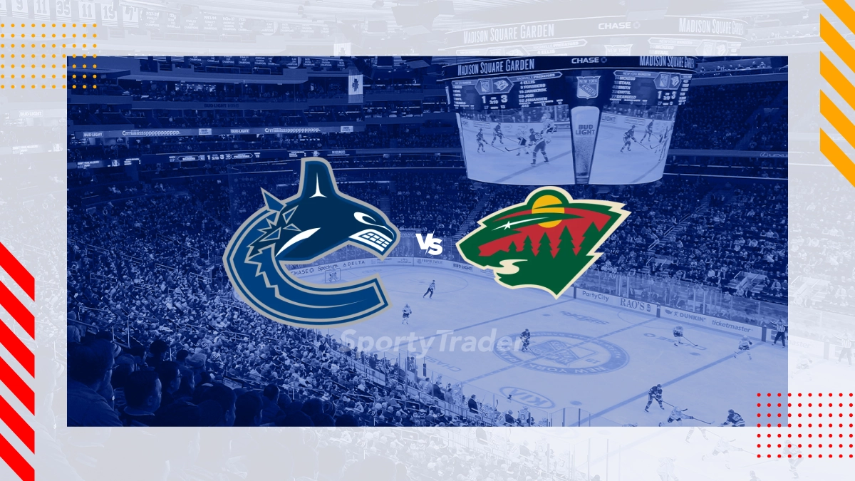 Vancouver Canucks vs Minnesota Wild Picks