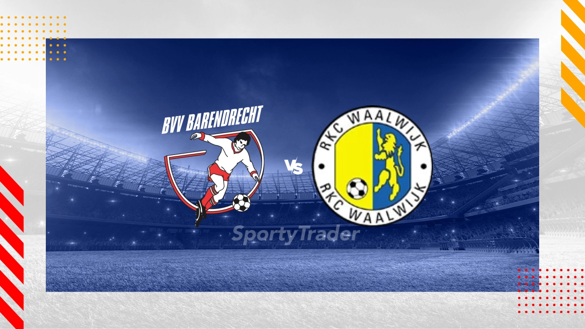 Voorspelling BVV Barendrecht vs RKC Waalwijk