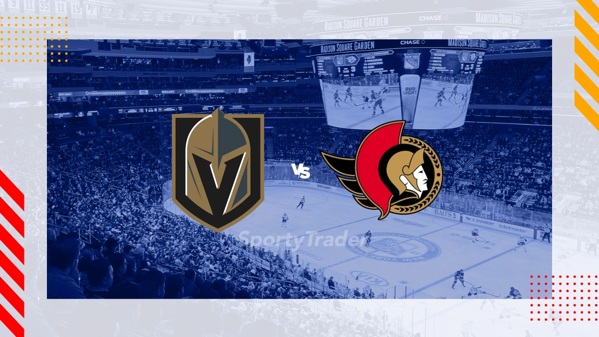 Pronóstico Vegas Golden Knights vs Ottawa Senators