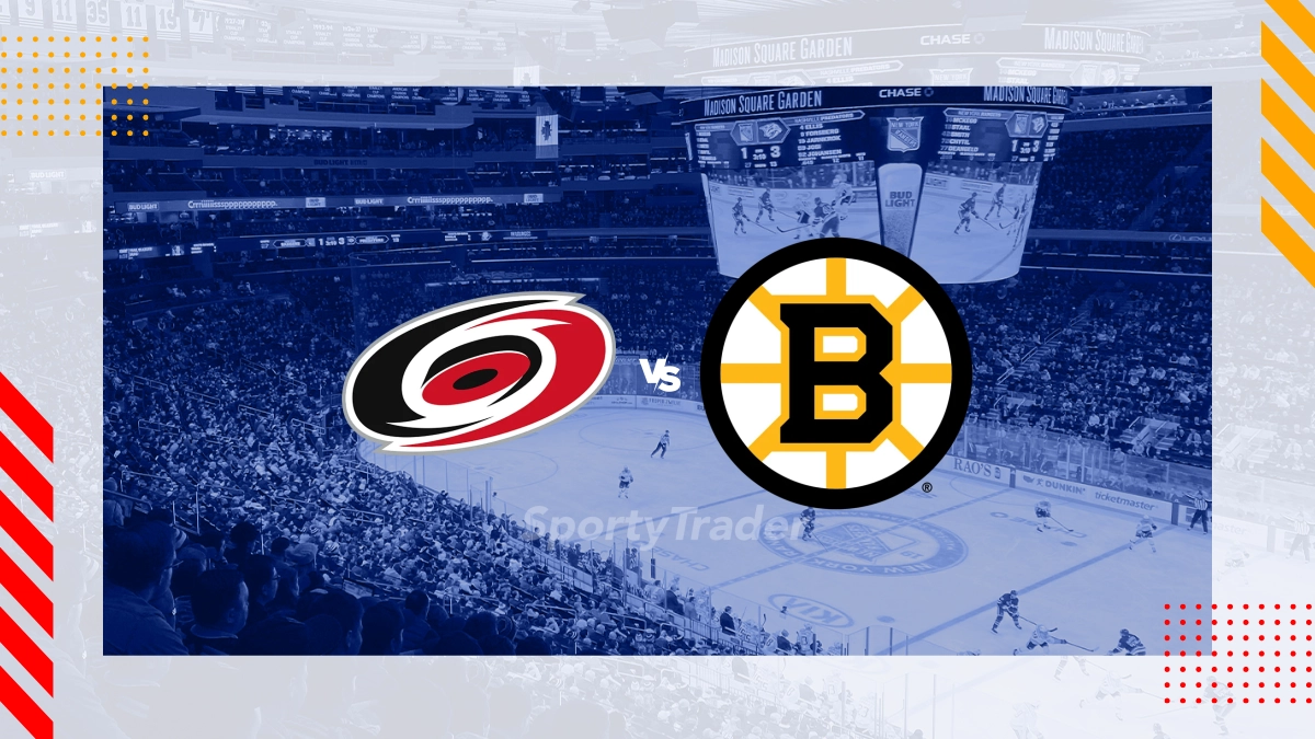 Pronóstico Carolina Hurricanes vs Boston Bruins