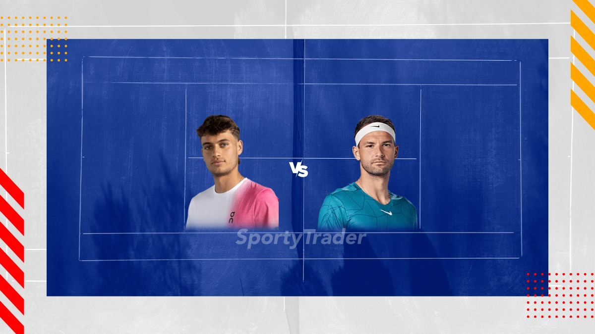 Pronostic Flavio Cobolli vs Grigor Dimitrov