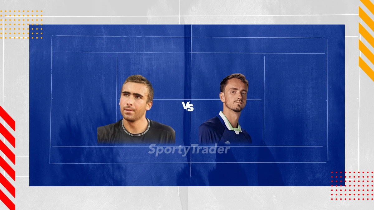 Pronóstico Daniel Mérida Aguilar vs Daniil Medvedev