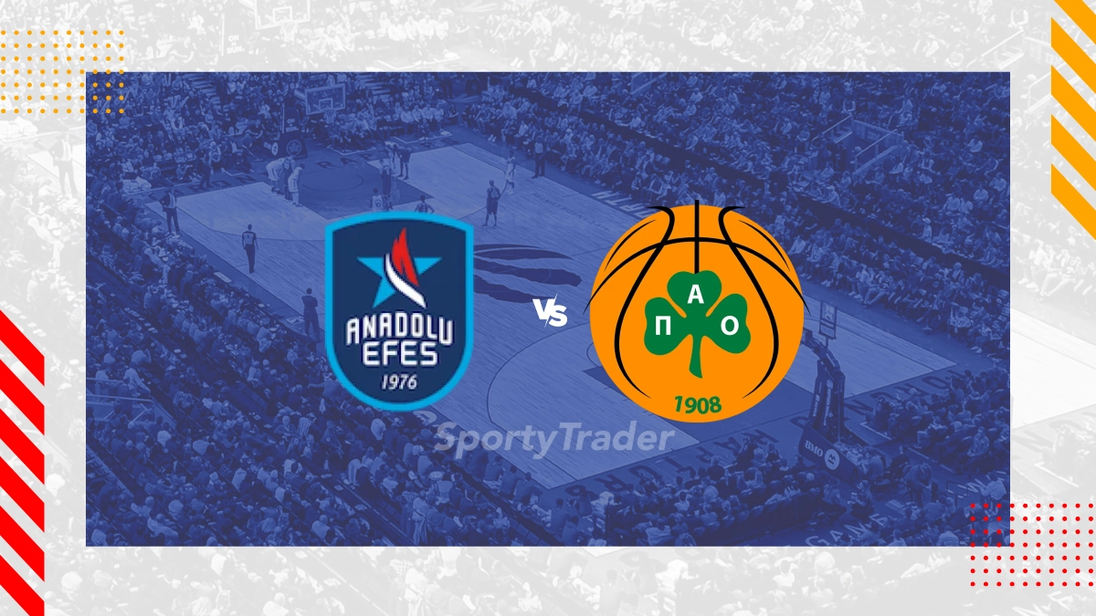 Pronostico Anadolu Efes vs Panathinaikos