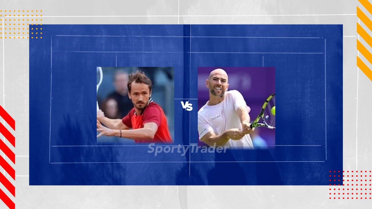Daniil Medvedev vs Adrian Mannarino Prediction