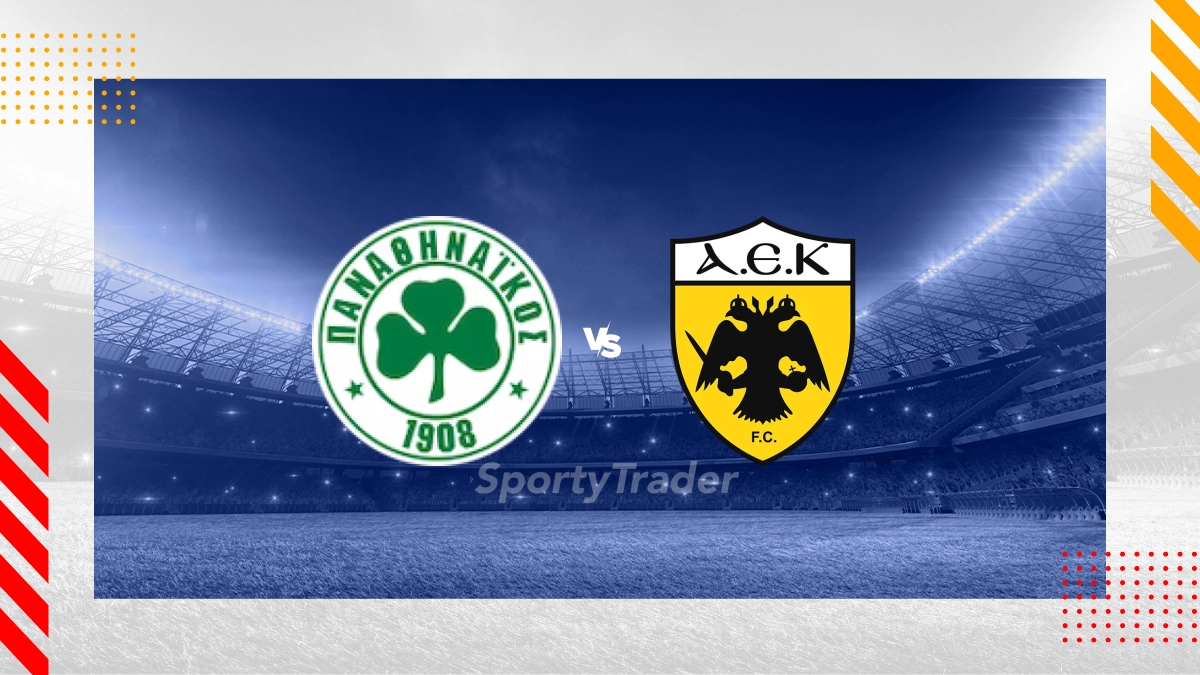 Prognóstico Panathinaikos AC vs AEK Atenas