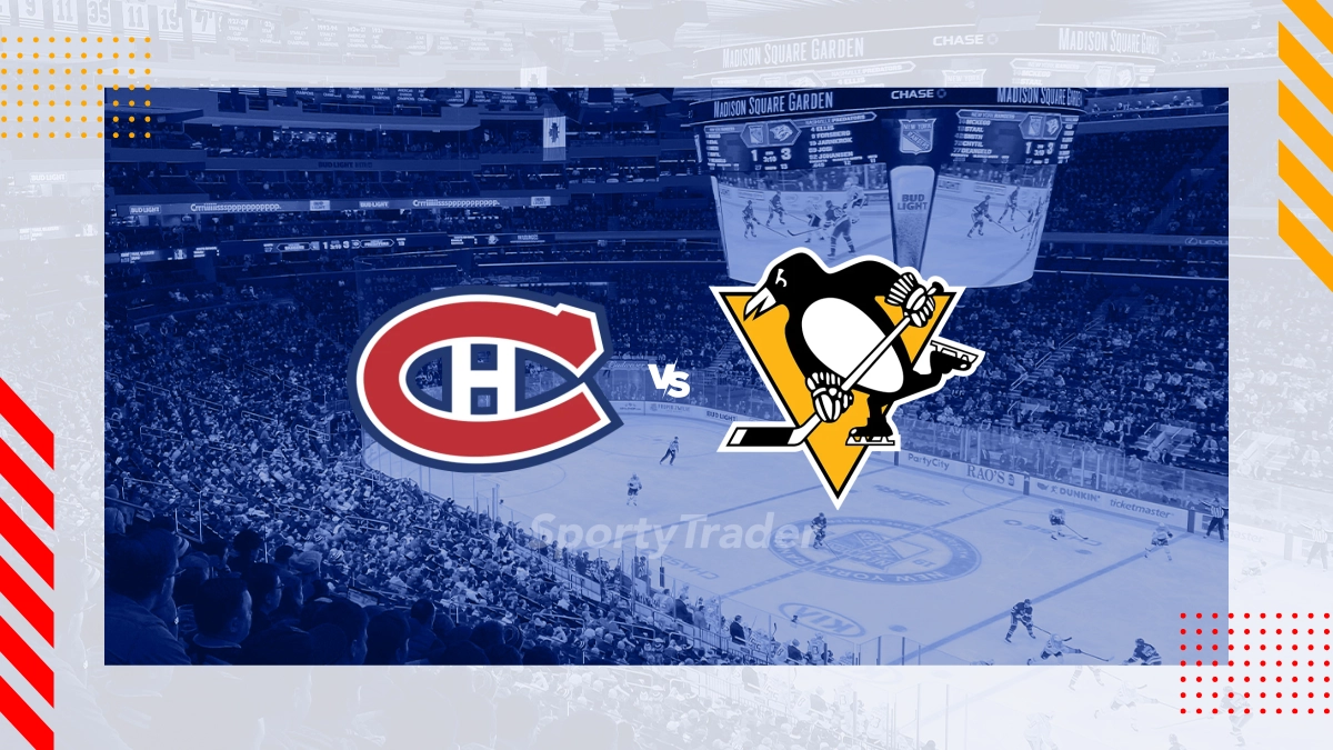 Pronostic Montréal Canadiens vs Pittsburgh Penguins