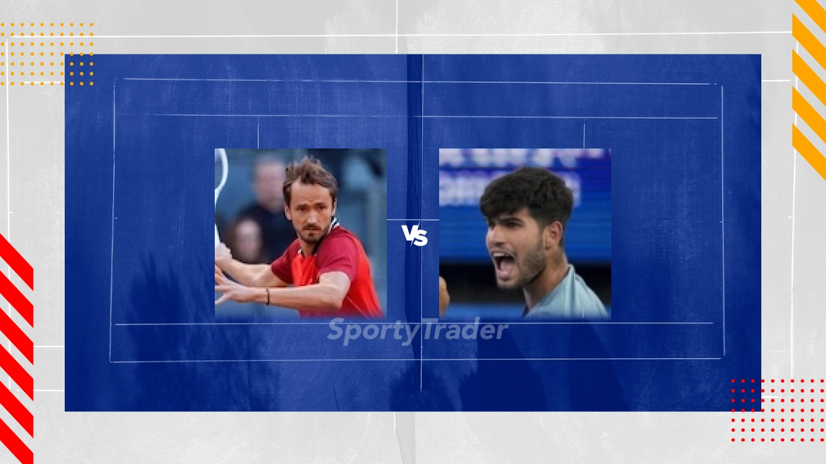 Daniil Medvedev vs Carlos Alcaraz Prediction