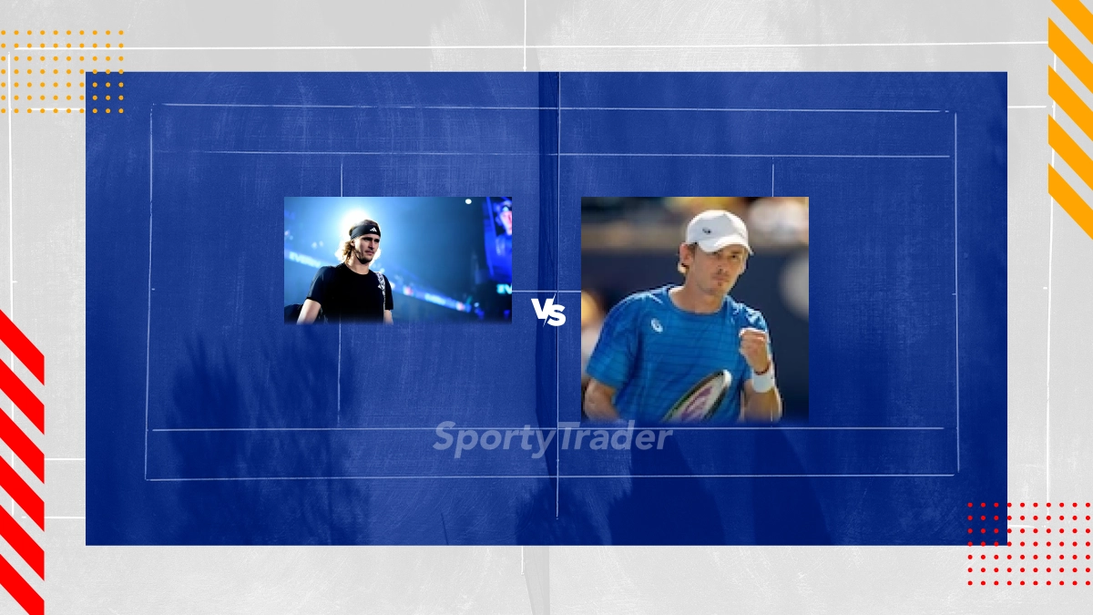 Alexander Zverev vs Alex de Minaur Prediction