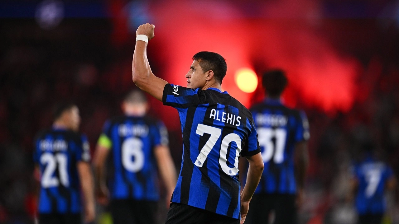 Alexis Sanchez of Italian club Inter