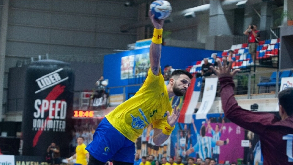 Selección brasileña de handball en el Sur-Centro