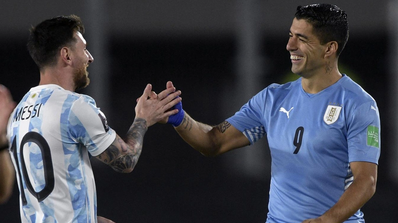 Messi and Suarez Copa