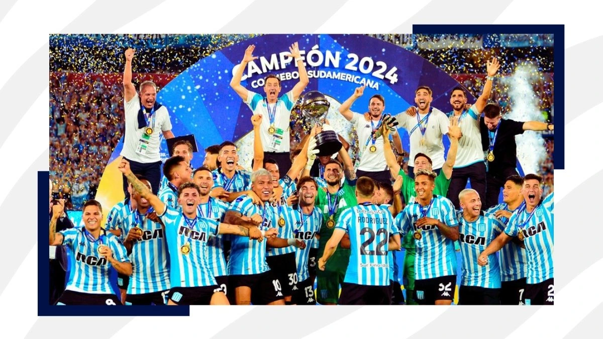 Racing campeón de la Copa Sudamericana 2024