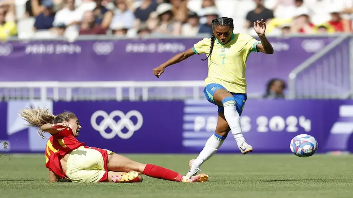 O desempenho do futebol feminino brasileiro nas olimpíadas de Paris