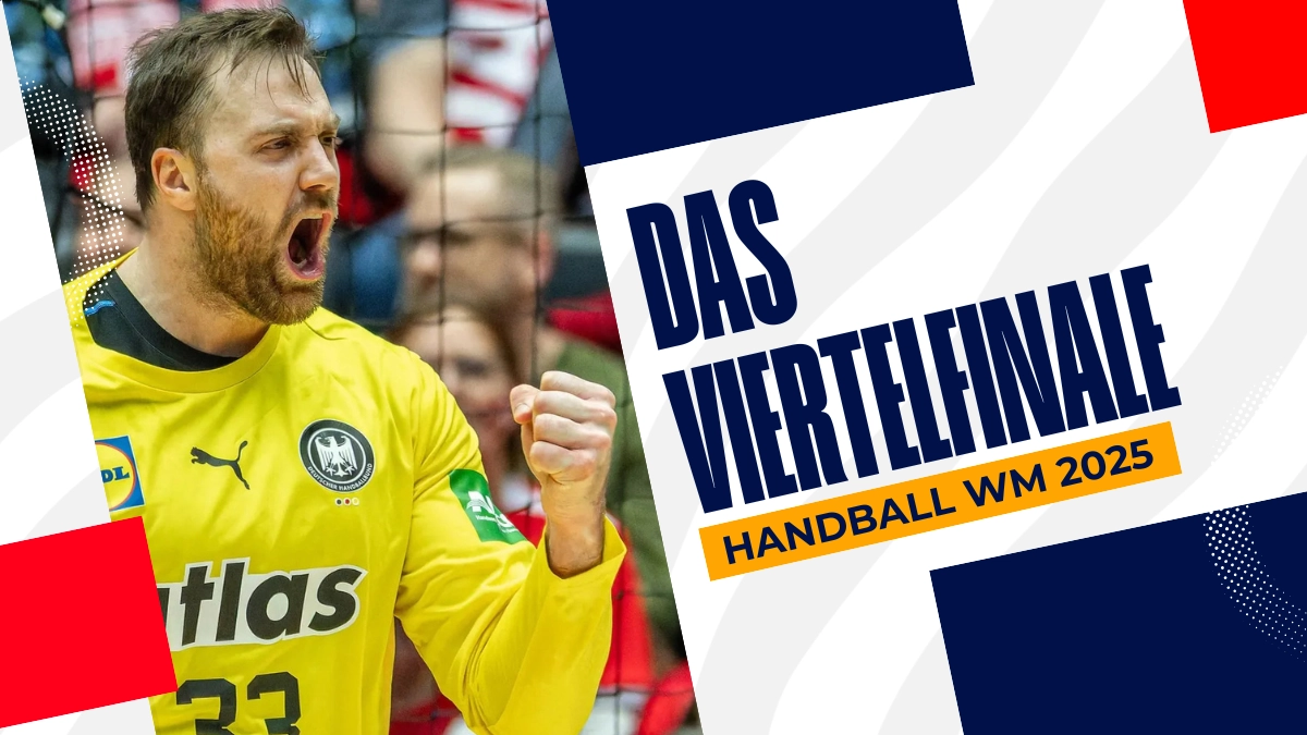 image Handball WM 2025: So sieht das Viertelfinale aus