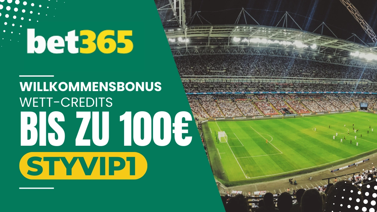 Bet365 - Willkommensbonus