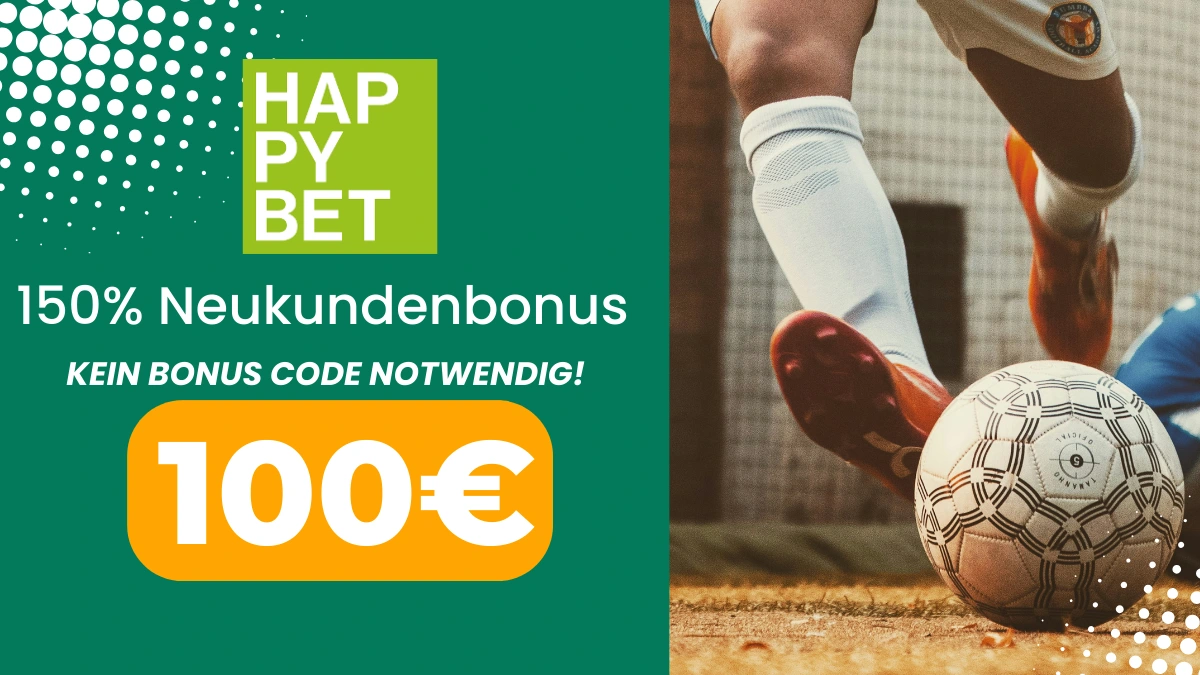 Happybet Neukundenbonus