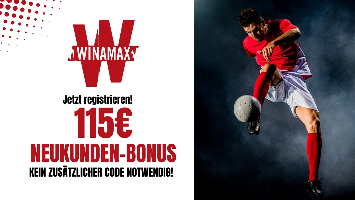 Winamax Neukundenbonus 115 €