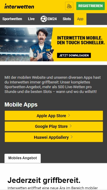 Interwetten App