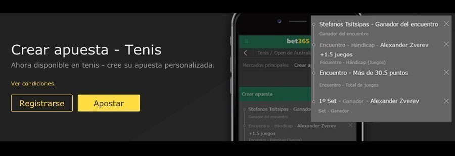 Promoción tenis Bet365