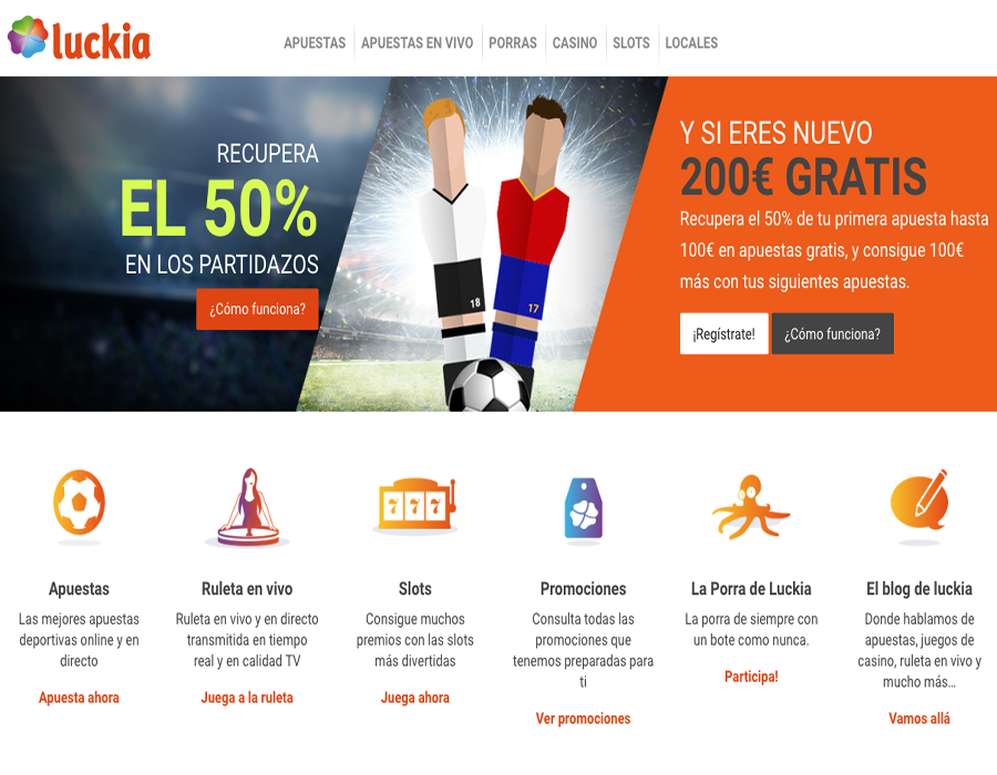 Luckia web