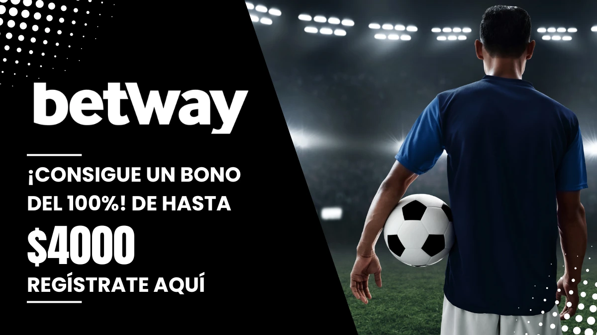 bono de nuevo usuario Betway 