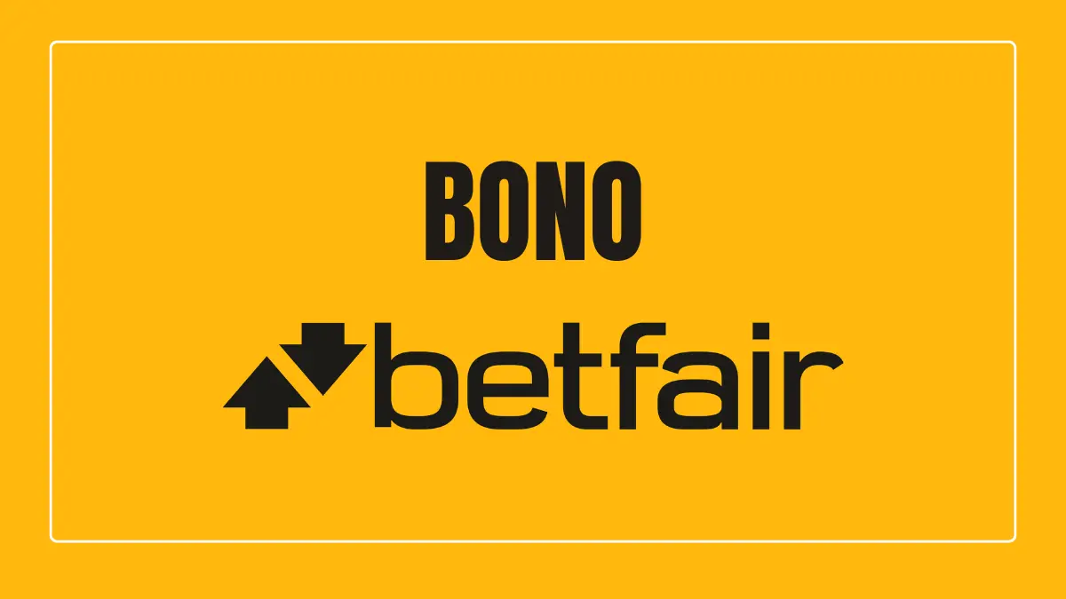 Interfaz del Betfair casino mostrando la sección de bonos y promociones activas