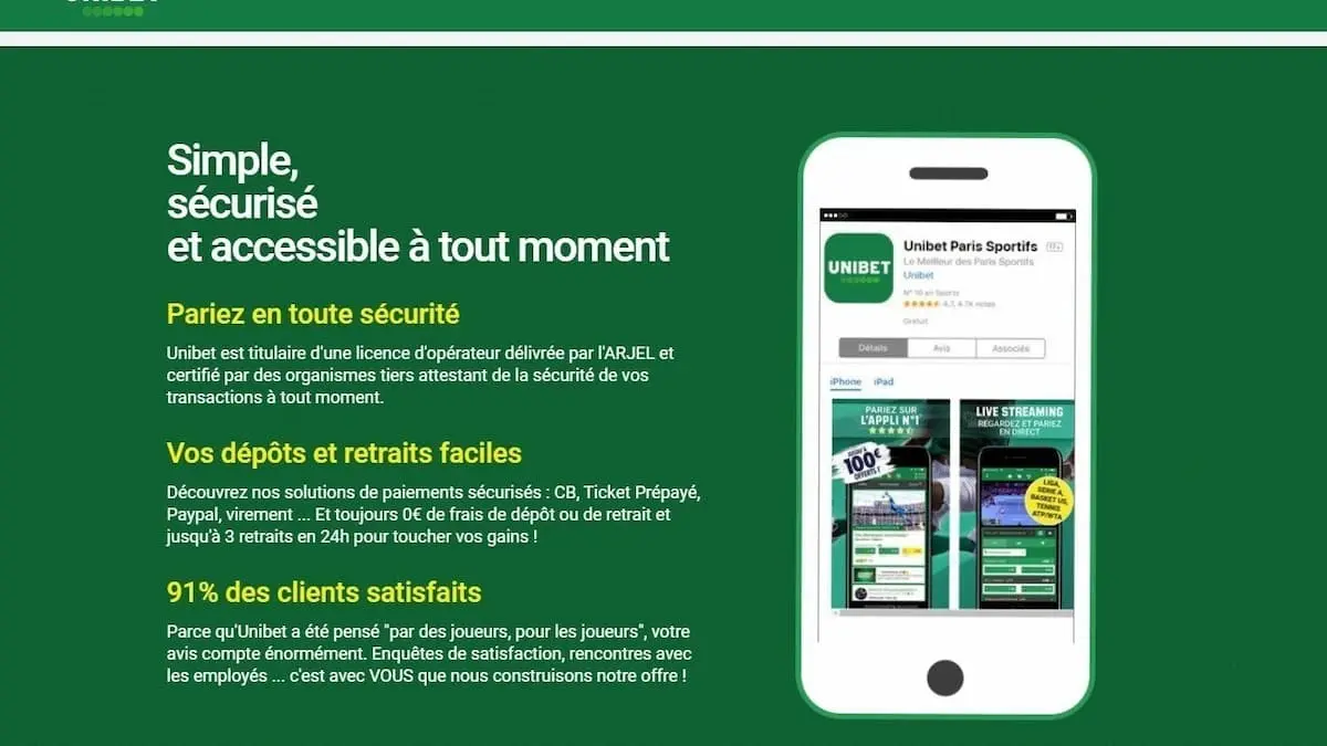 Unibet est-il fiable ?