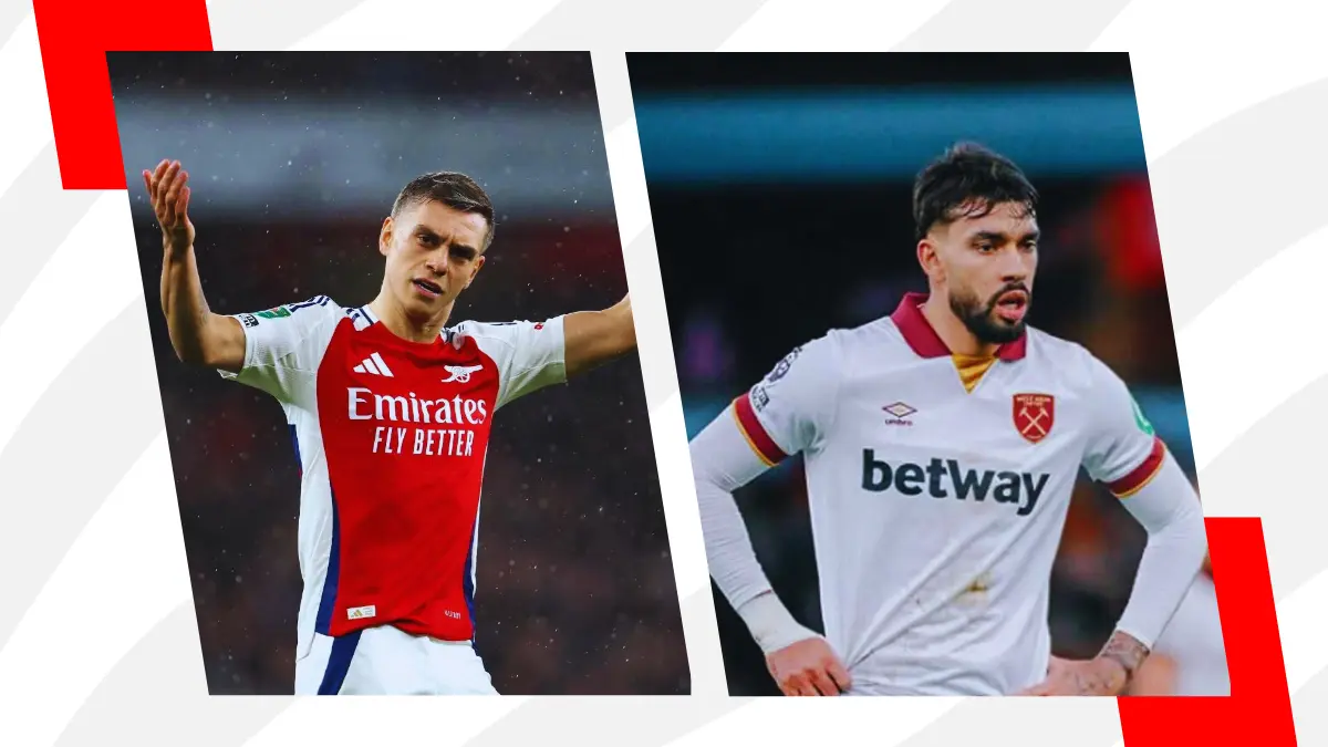 Paris sportifs Arsenal vs West Ham - Premier League