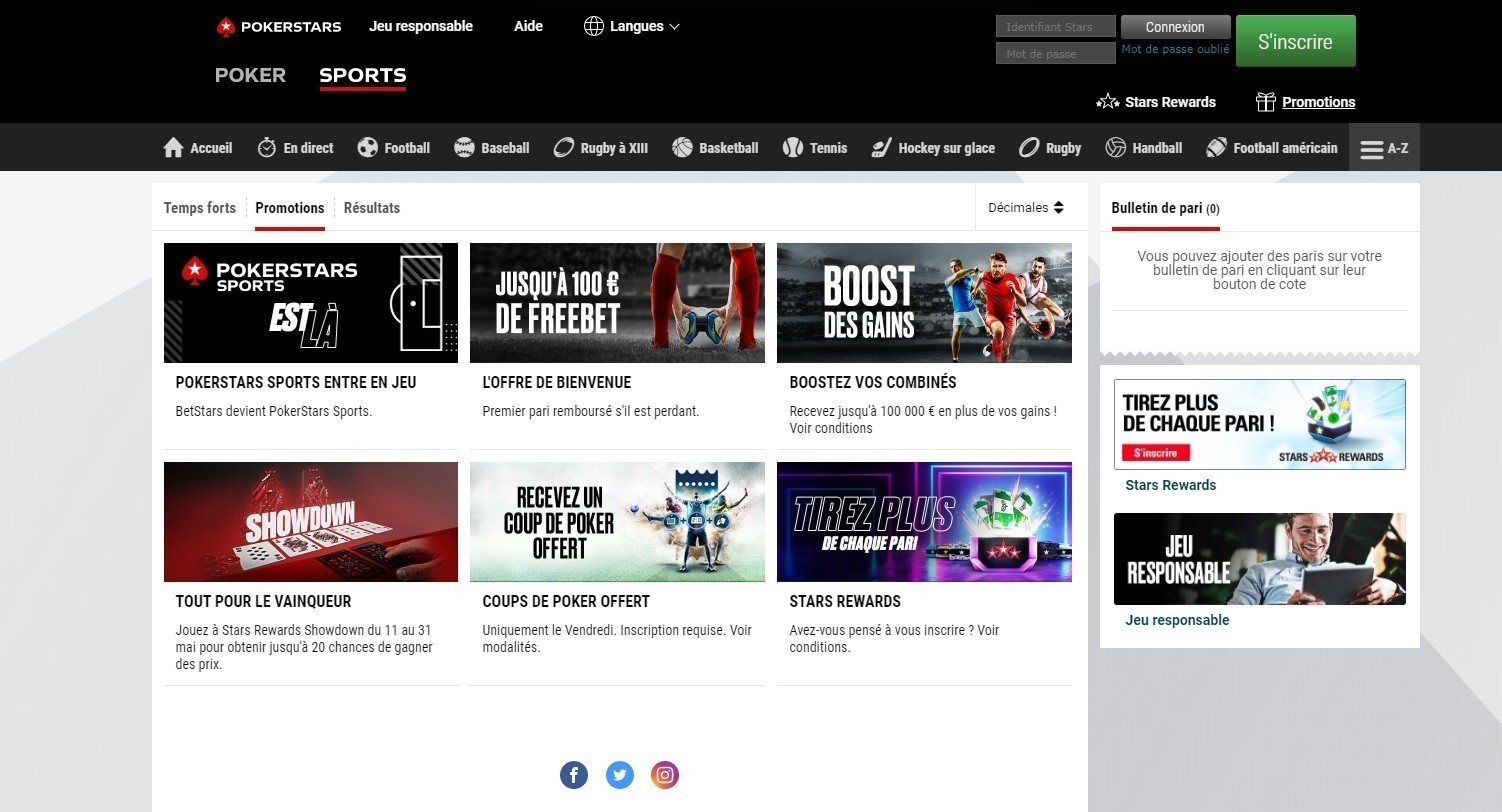 Promotions Betstars